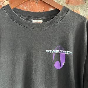 VTG 1994 Star Trek Generations "Boldly Go" Movie Winterland Promo Shirt M 20x30
